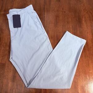Fabletics The Only Pant Gray Stretch Water Resistant Golf Men's 31x34 NWT